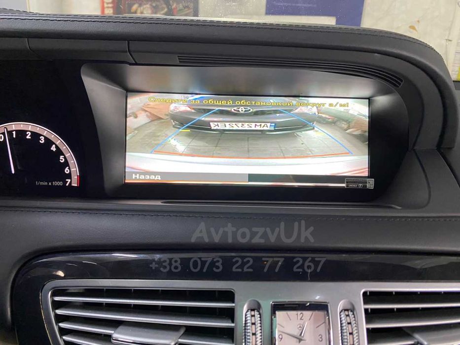 Дисплей w221 c216 Mercedes-Benz S350 Магнітола CL CDI Android CarPlay