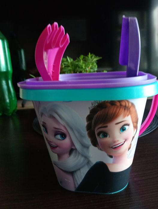 wiaderko na plażę  kraina lodu