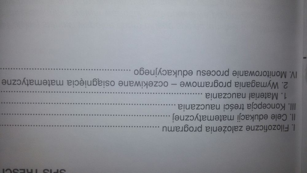 Matematyka Program nauczania w kl. 4-6 szkoły podstawowej