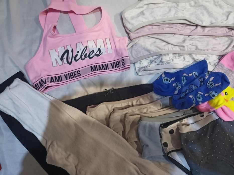 Mega paka bielizny 9-10 lat