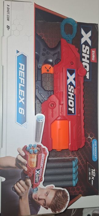 Xshot reflex 6 - 12 dardos