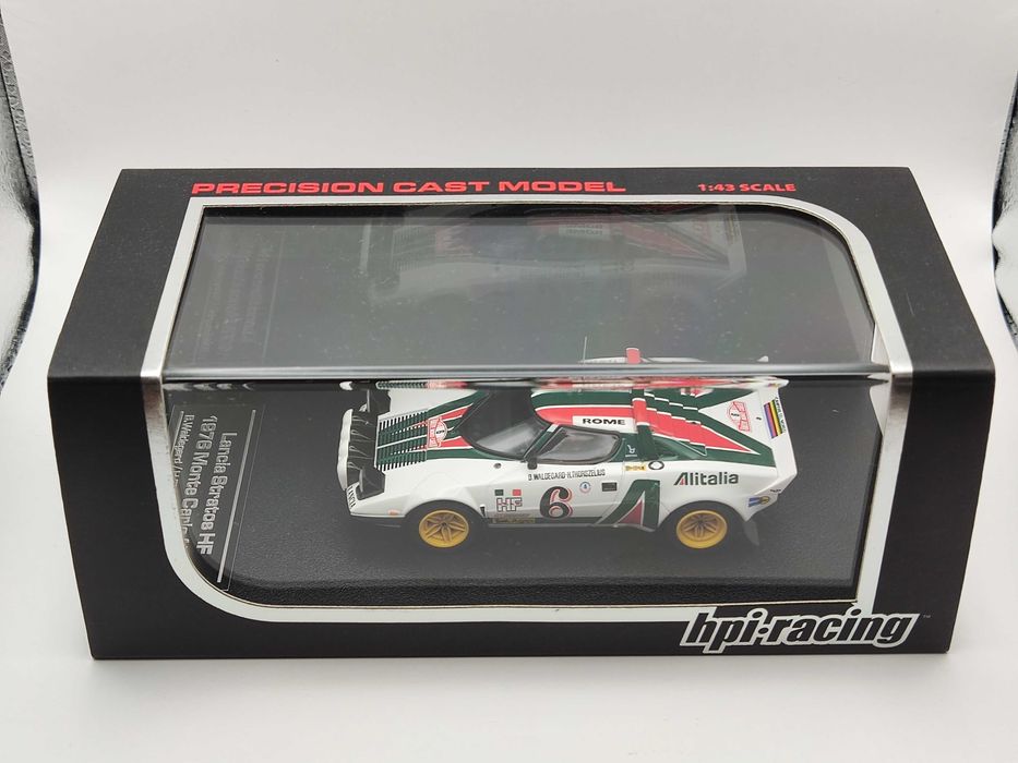 1/43 HPI lancia stratos hf waldegard 1976