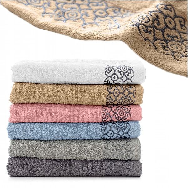 Komplet Ręczników 70x140/6 sztuk Bawełna Narcis Zestaw