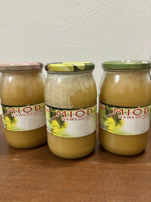 Miód Akacjowy 20zł/kg , Lipowy , Spadziowy Iglasty