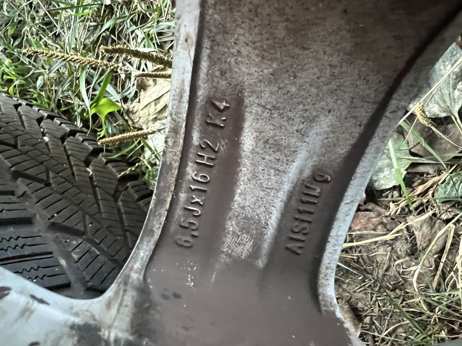 Диски титани комплект R 16 Borbet розболтовка 5/105 Chevrolet Opel