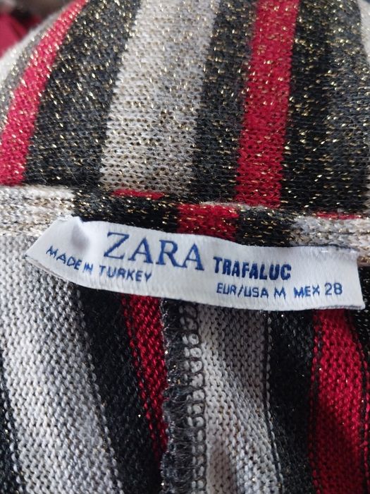 Платье    COS  котон  Платье в блестящую полоску ZARA