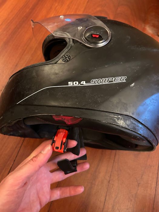 Capacete moto preto matte XL GIVI