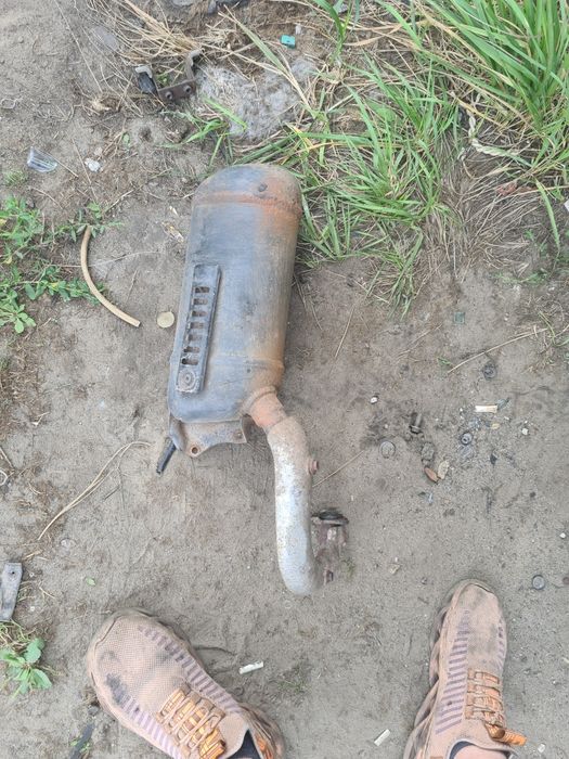 Honda lead 90 выхлопная труба оригинал