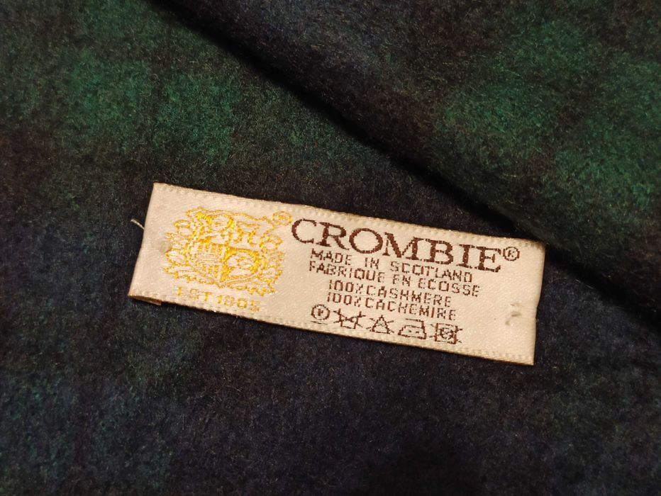 Шарф мужской кашемировый Crombie Шотландия