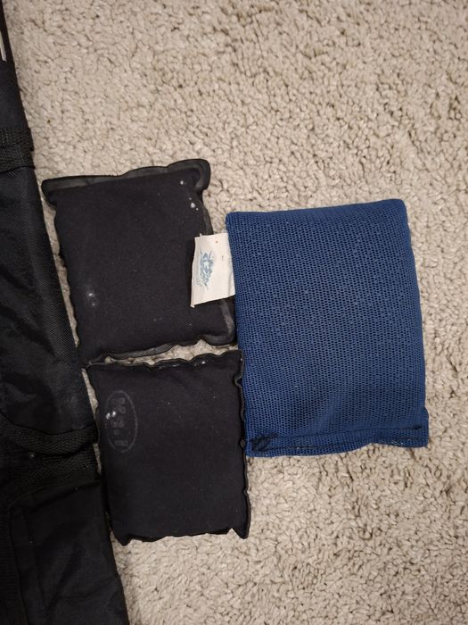 Cinto de mergulho Seac novo com bolsas de chumbo granulado