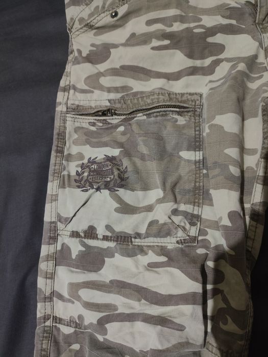 Штаны Cargo, камуфляжные, идеальное состояние, размер - М