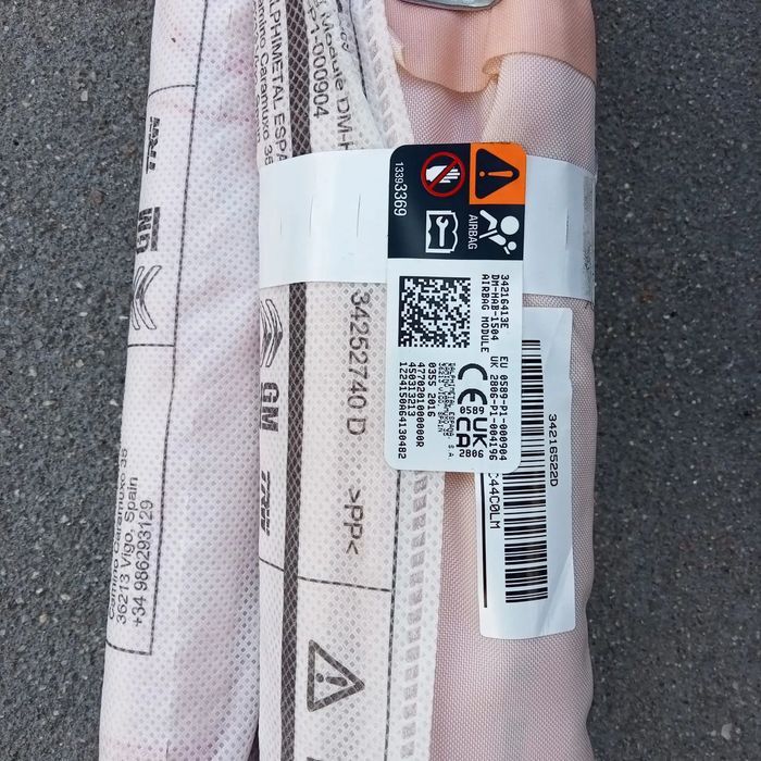 Airbag Cortina DRT Citroen C3 Aircross II em Stock
