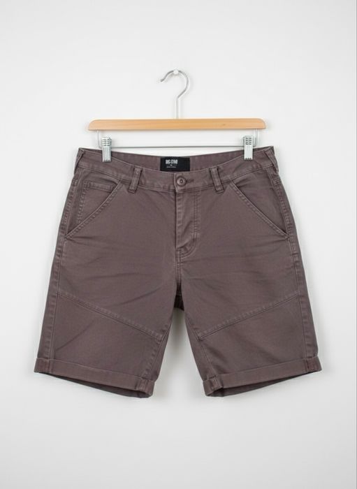 Fioletowe dżinsowe szorty krótkie spodenki Big Star męskie W28