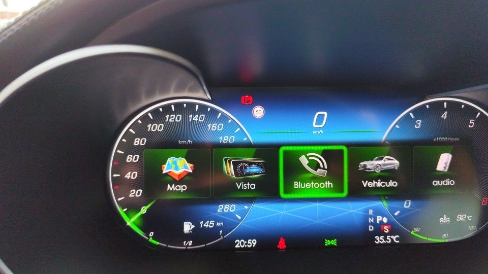 Quadrante Digital Mercedes W205/GLC (Novo)