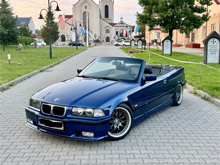 Bmw E36 Cabrio Avusblau Mpakiet z vin 2.0 M52 1999r Mozliwa Zamiana