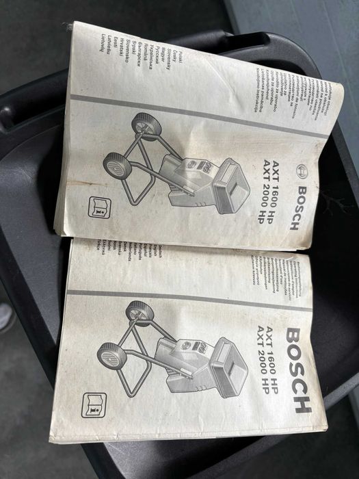 Bosch AXT 1600HP Rozdrabniarka do gałęzi