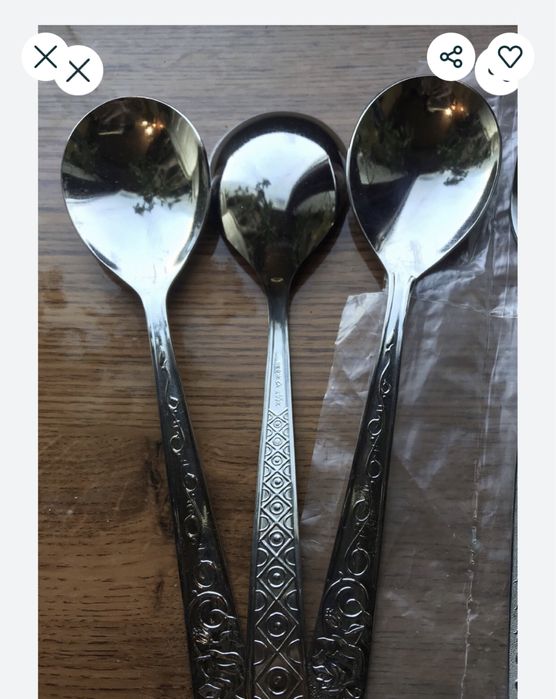 Набор/Набір Столовые приборы-ВЬЮНОК-КОМПЛЕКТ -СССР