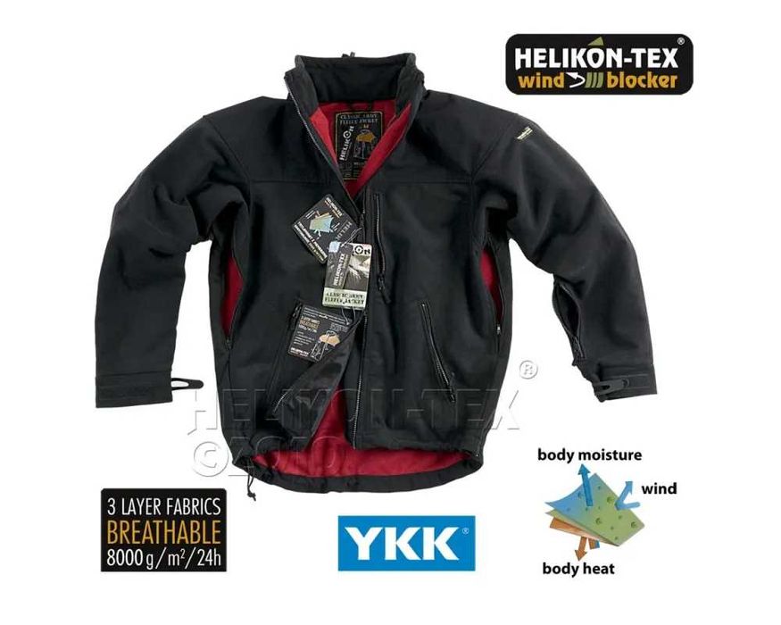 Helikontex мембранная полевая куртка флис CLASSIC ARMY Windblocker 2