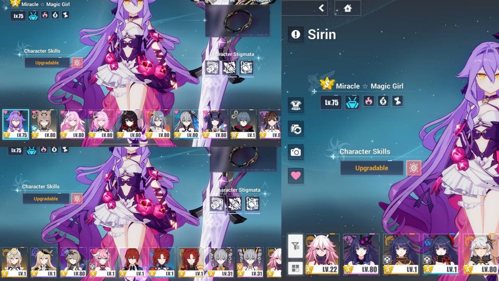 Аккаунт у Genshin Impact 60 AR EU багато легендарок + Honkai Impact