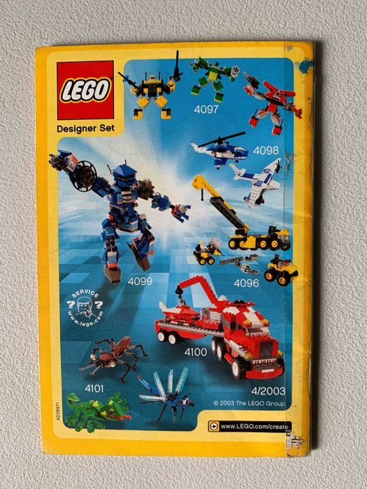 Manual Lego 4401