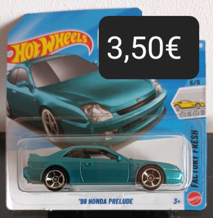 Honda prelude da hot wheeles