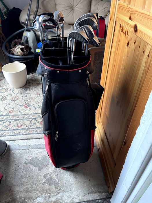 Kije golfowe+torba zestaw