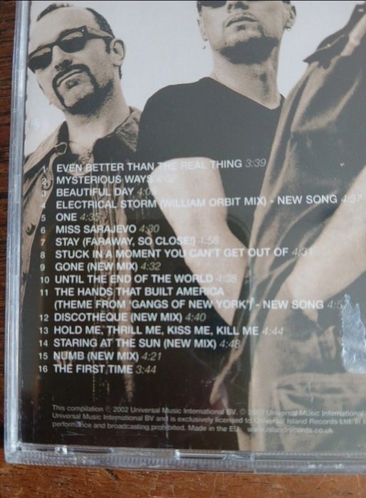 U2 - The best of vol. 1 e 2
