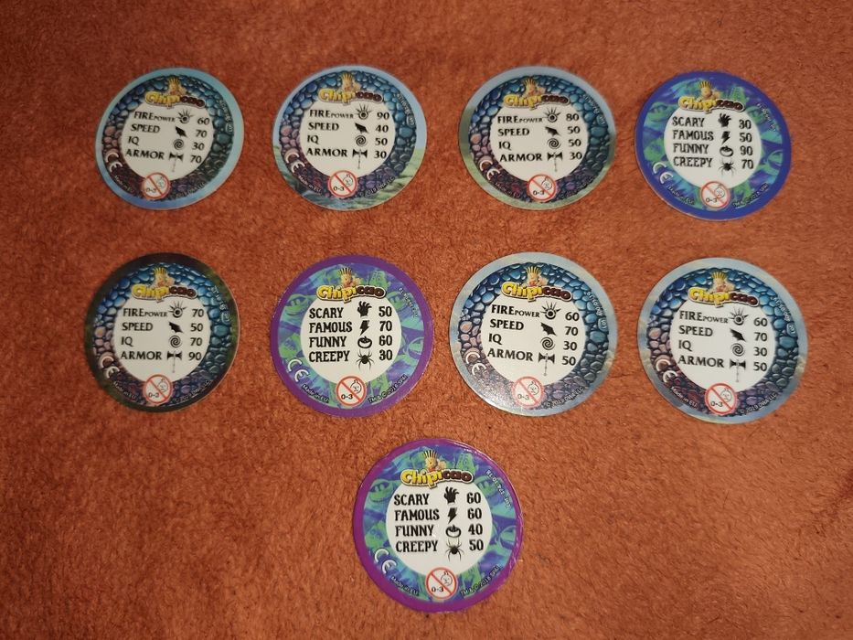 Пластикові фішки з круасанів chipicao