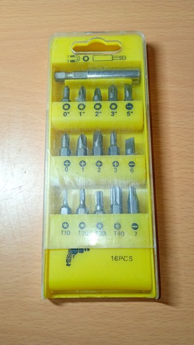 Conjunto de 16 pontas