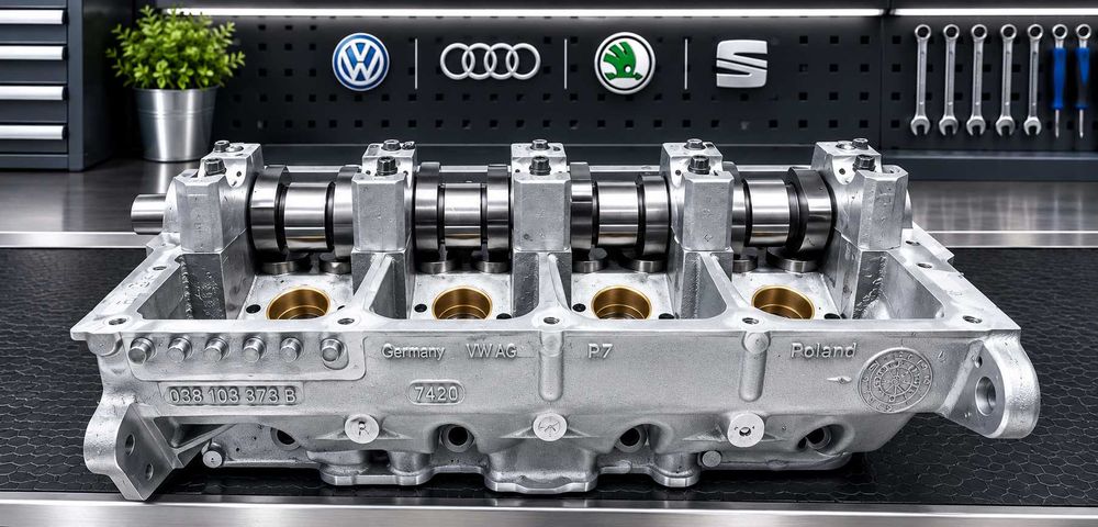 Głowica. regenerowana 1.9-2.0TDI 8V Kompletna VW AUDI Skoda Seat