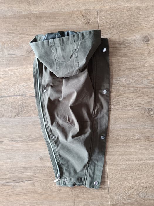 Kurtka parka ciążowa 34 36 khaki