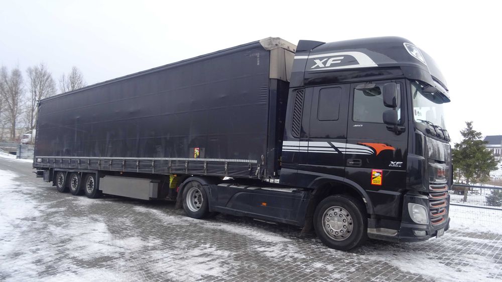 DAF 106-460 euro 6 transport międzynarodowy 2014r