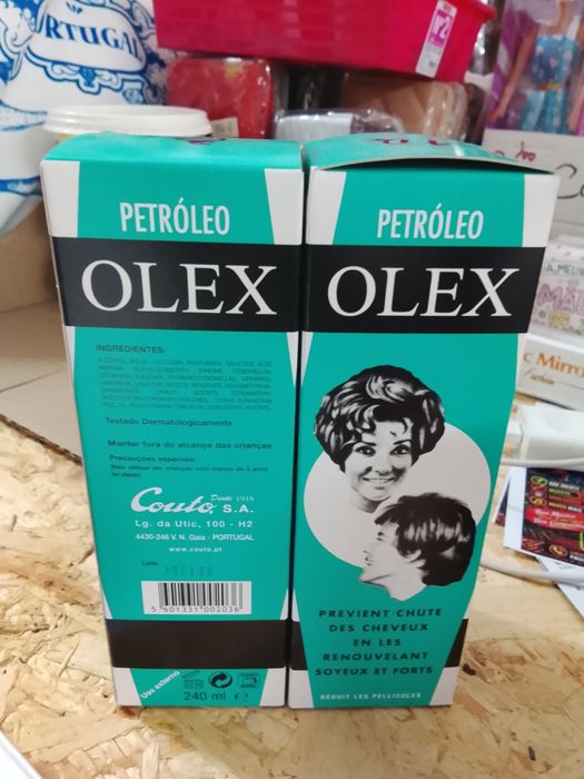 Óleo de cabelo anti caspa