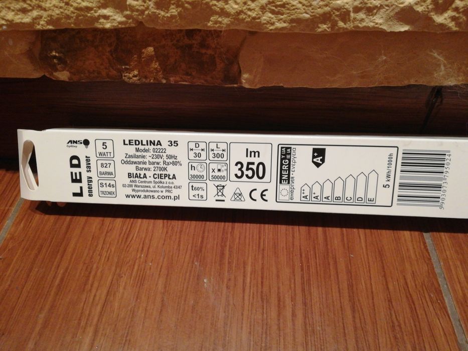 Świetlówki Led 2 szt LEDLINA 35