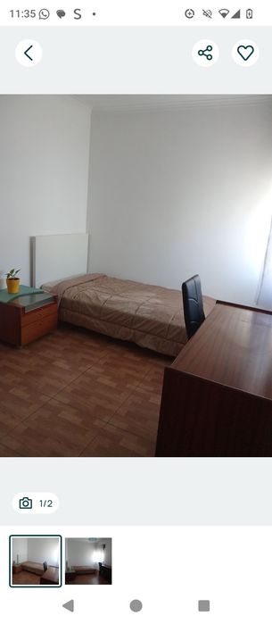 Quarto individual para senhora