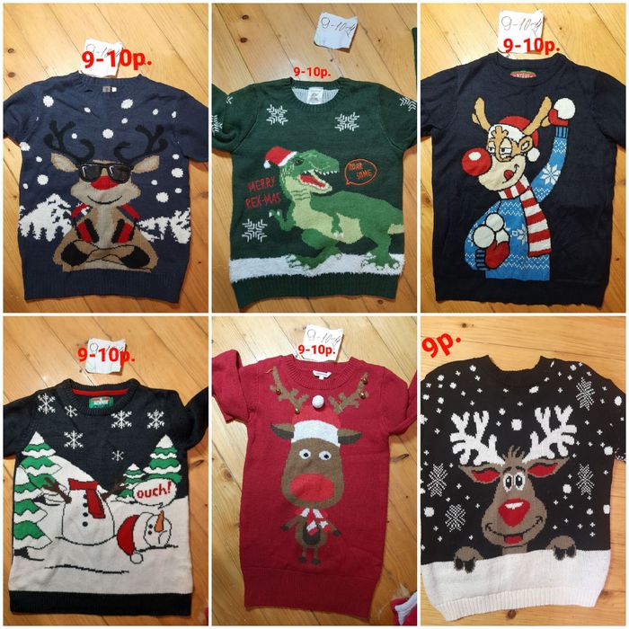 Новорічні дитячі светри