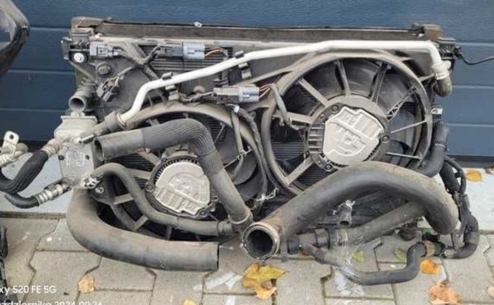 Ford EDGE chlodnice komplet, wentylator, radar, plastik