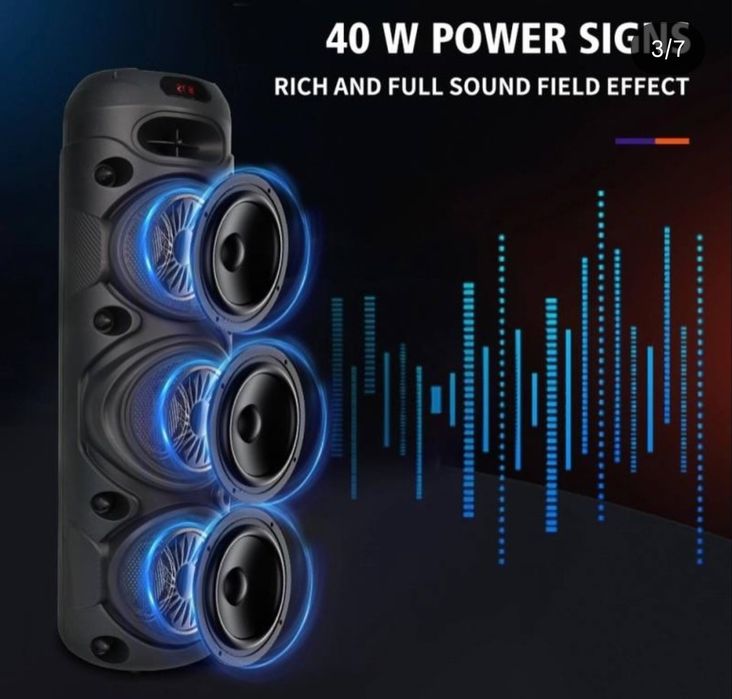 Безпроводная портативная Колонка от бренда Sing-E Original product. 100% Model: ZOS8308 6000mAh