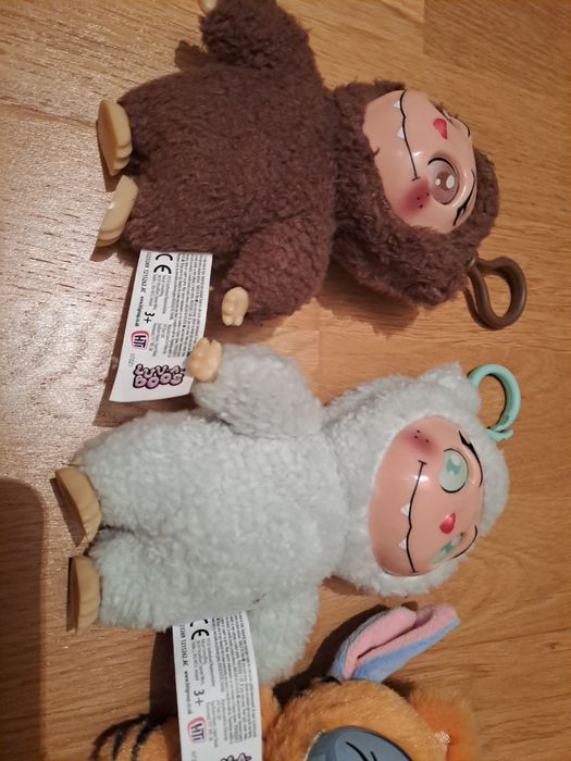 3 maskotki breloczki
