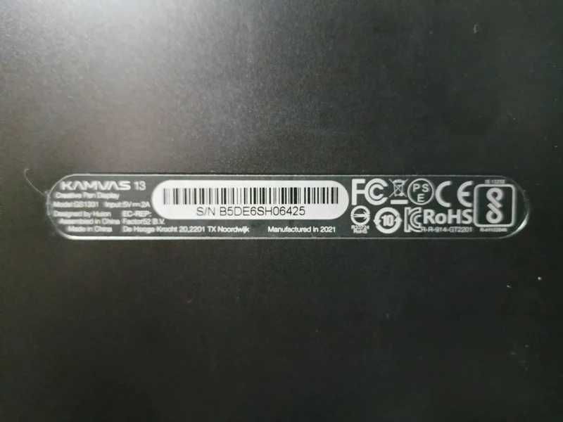 Mega Zestaw - Tablet Graficzny Huion Kamvas 13 Black + Stojak + Extras