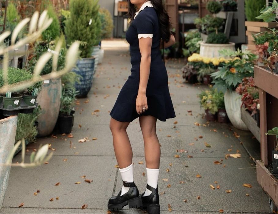 Sandro сукня синього кольору