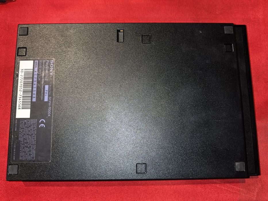 Konsola Ps2 slim pad gra kable Playstation