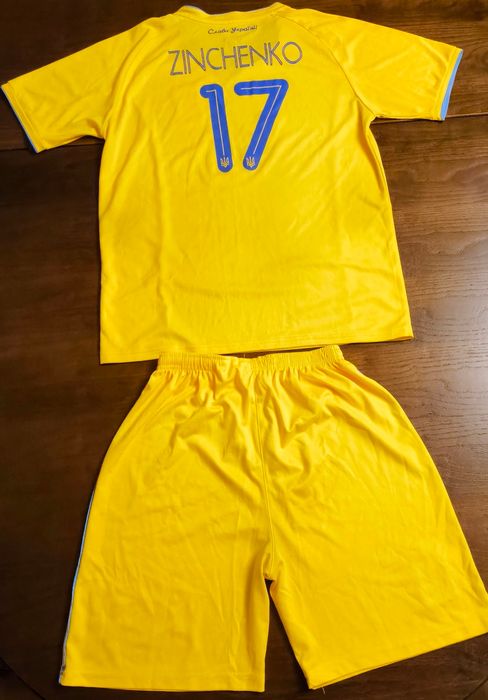 Футбольна форма футболка+шорти Збірна України УАФ