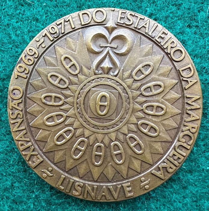 Medalha doca Alfredo Silva 1971