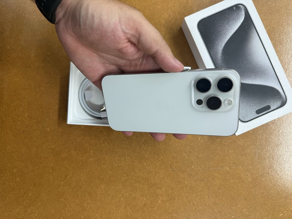 iPhone 15 Pro Titanium White 128Gb