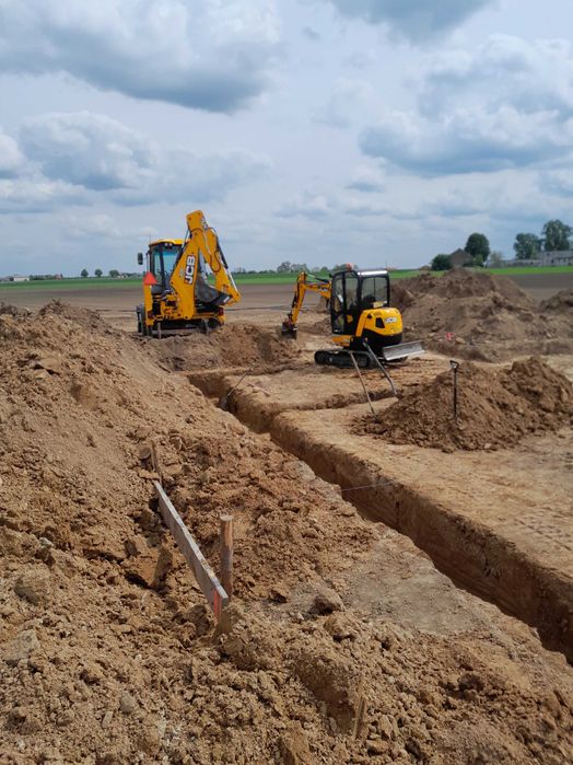 Usługi Koparko-ładowarka, Ładowarka Teleskopowa, Minikoparka