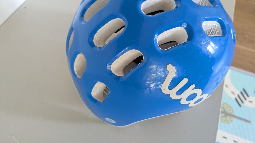 Kask Woom S  niebieski