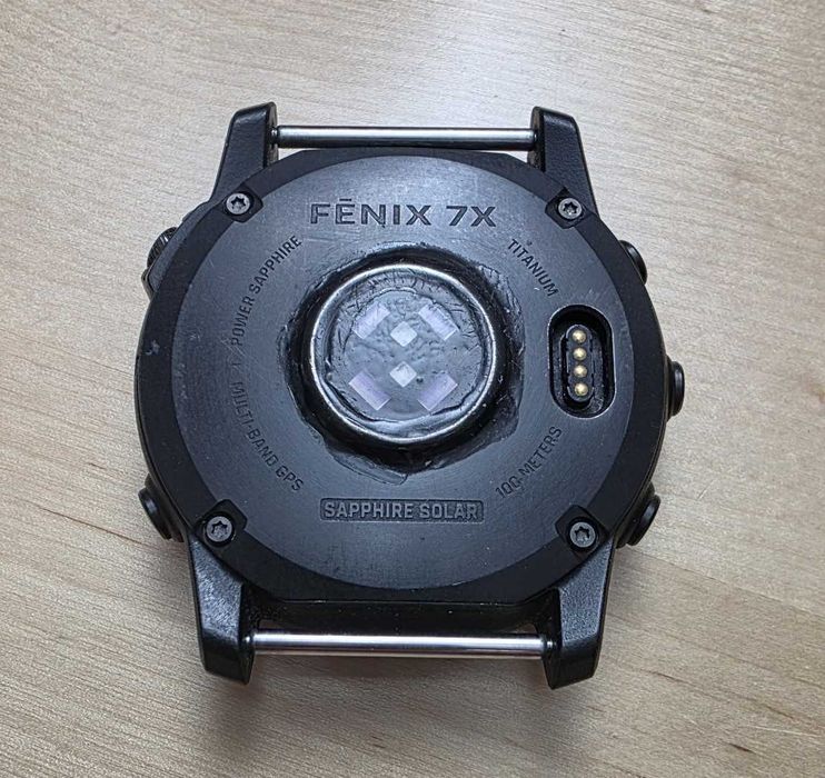 Garmin Fenix 51 mm Sapphire Solar – pełny zestaw, stan bardzo dobry
