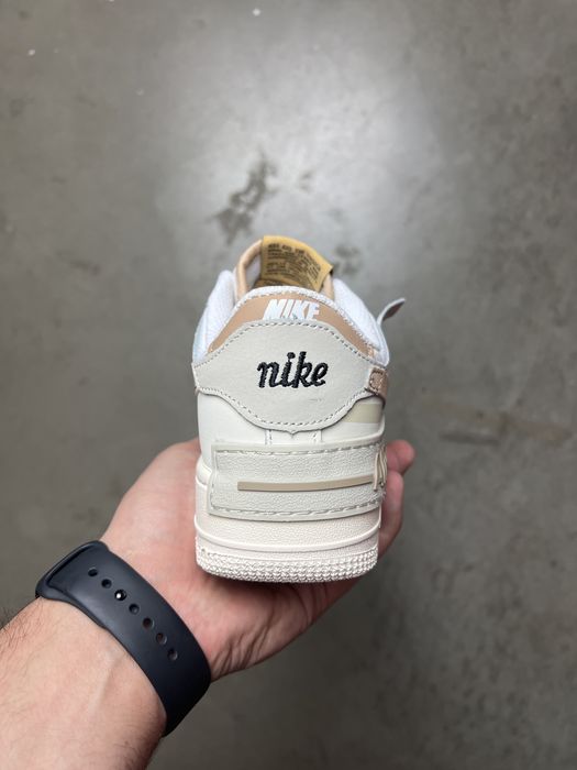 Кросівки жіночі Nike Air Force 1 Shadow Sail Fossil Light Bone Beige