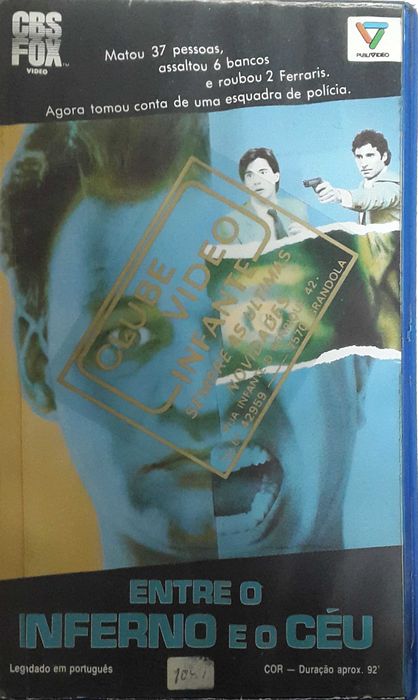 88° Pack de 8 filmes VHS